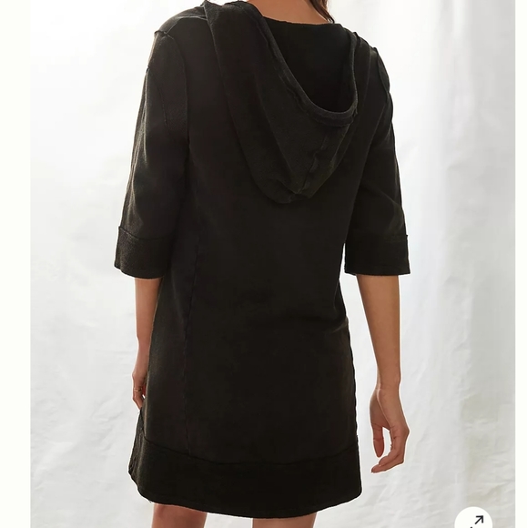Anthropologie Daily Practice flounce hooded dress XS - Picture 5 of 10